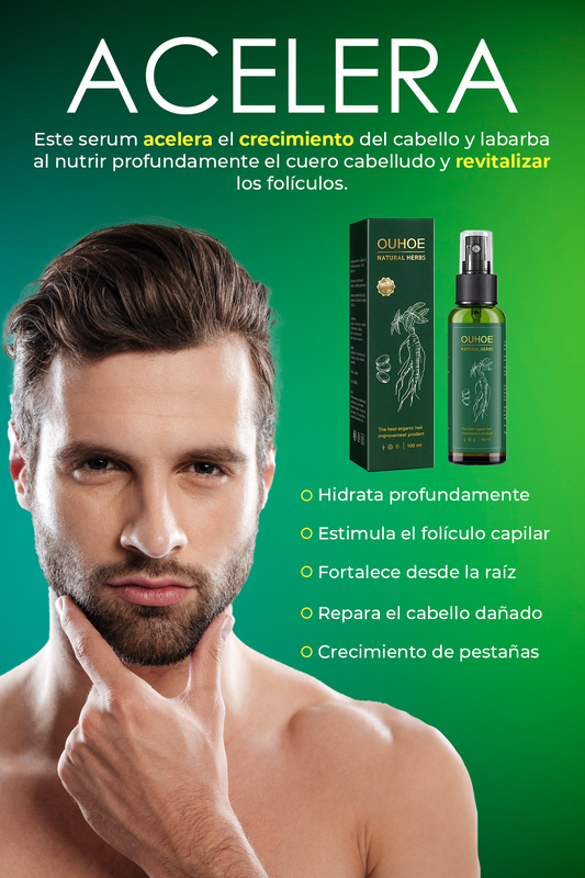 Elixir para Cabello, Barba, Pestañas y Cejas 🤩